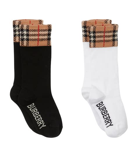 burberry boys socks|Burberry check socks.